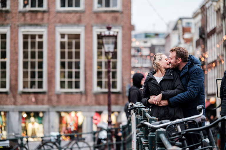 Amsterdam : séance photo professionnelle dans les canauxSéance photo Premium (30-40 photos)