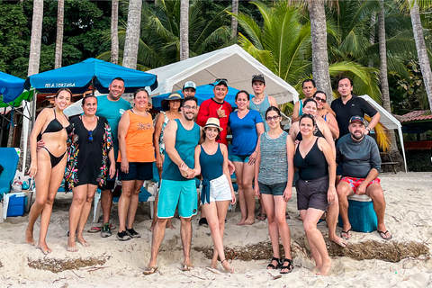 From Jaco: Tortuga Island Boat Tour with Snorkel and Lunch