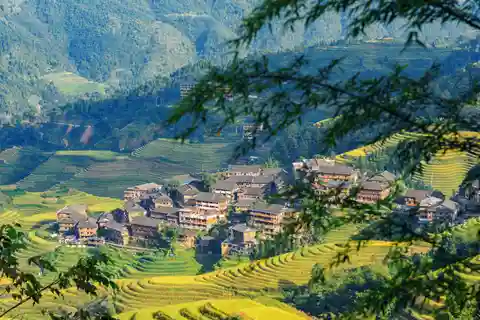 Au départ de Guilin : visite privée d'une journée aux rizières en terrasses de Longji
