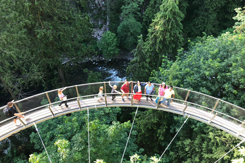 4Tour:Suspensão Capilano Br/CAR/Grupo pequeno+Lake+Dam+Hacher