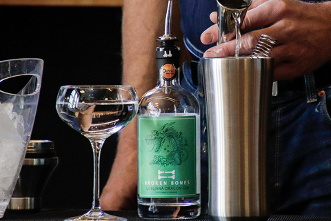 Ljubljana: Broken Bones Gin Experience with Cocktails