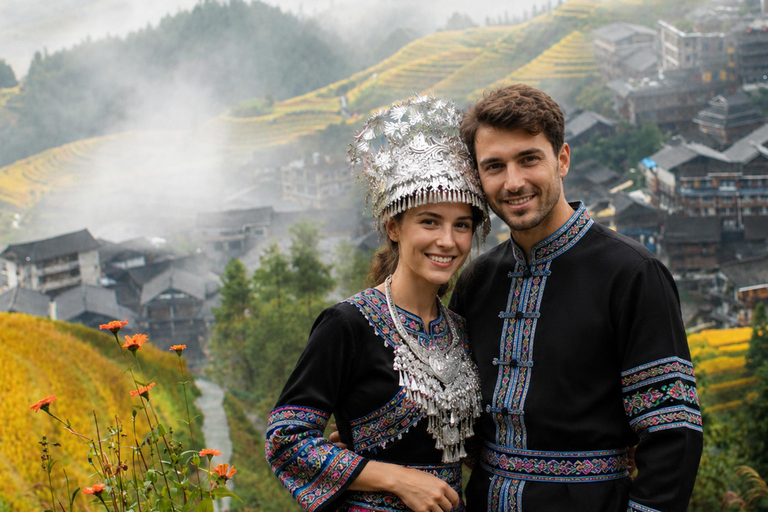 Longji Rice Terraces & Yao-Zhuang Village Cultural Tour Private tour with English Guide