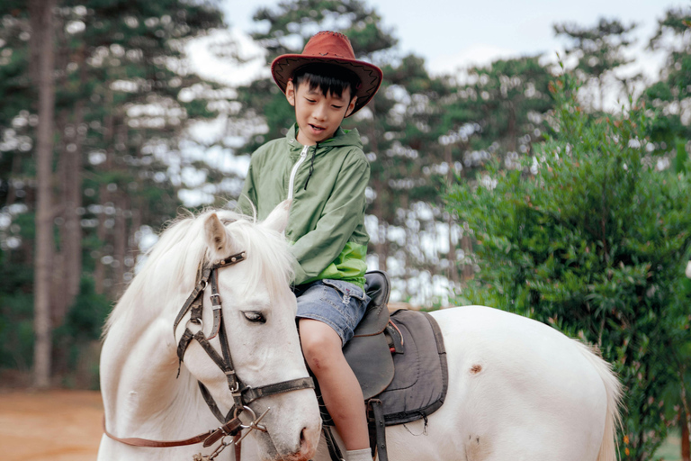 Luang Prabang: Beginner Pony Ride on Farm Trails