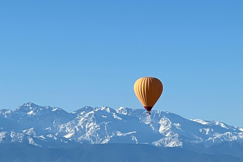 Marrakech : Vol en montgolfière, petit déjeuner berbère et balade à dos de chameau