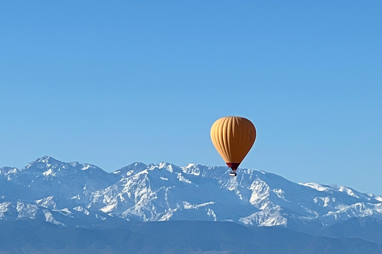 Marrakech : Vol en montgolfière, petit déjeuner berbère et balade à dos de chameau