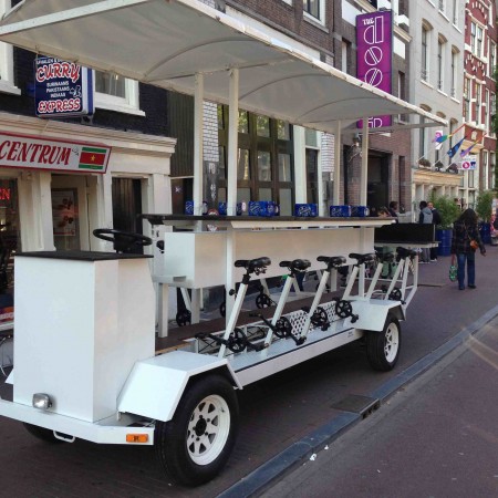 beer bicycle cart