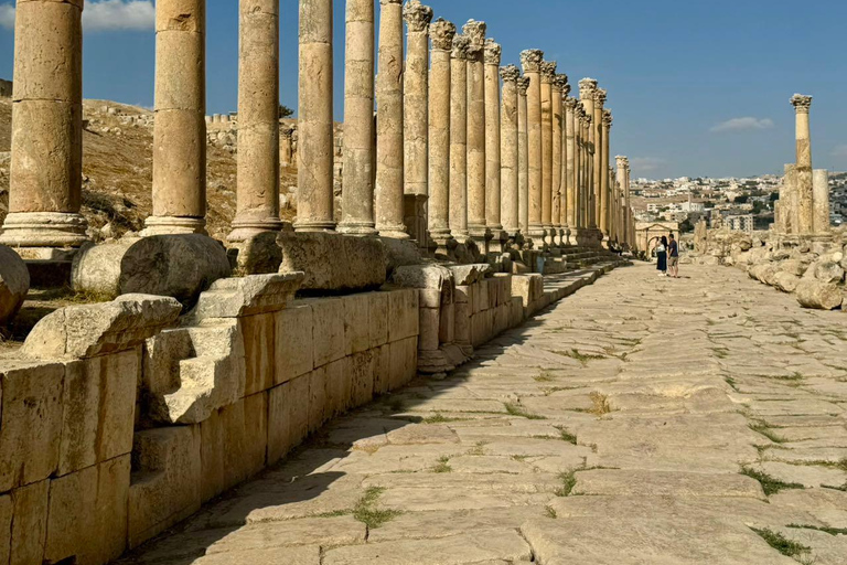 Depuis Amman : Excursion d&#039;une journée à Madaba, au Mont Nebo et à la Mer Morte