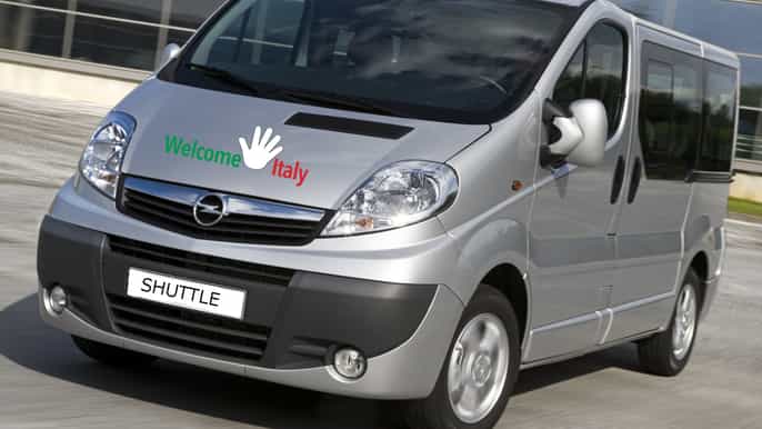 rome shuttle to from city hotels to fiumicino airport