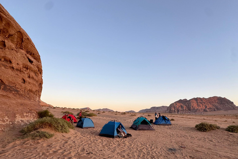 Wadi Rum : FULL DAY JEEP & OVERNIGHT Real beduin experience Overnight in Bubble Camp + Full day jeep tour