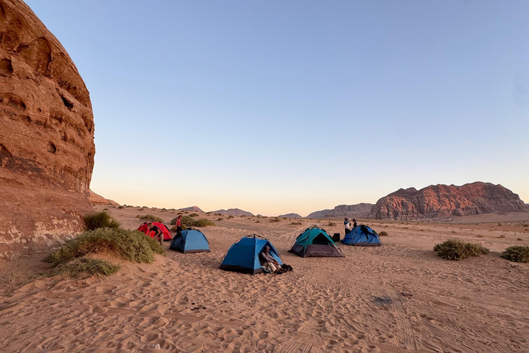 Wadi Rum : FULL DAY JEEP & OVERNIGHT Real beduin experience Overnight in Bubble Camp + Full day jeep tour