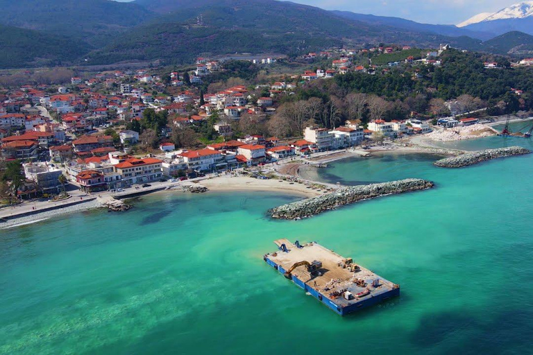 From Thessaloniki:Platamonas Beach-Panteleimonas Village Platamonas Beach-Palaios Panteleimonas Village