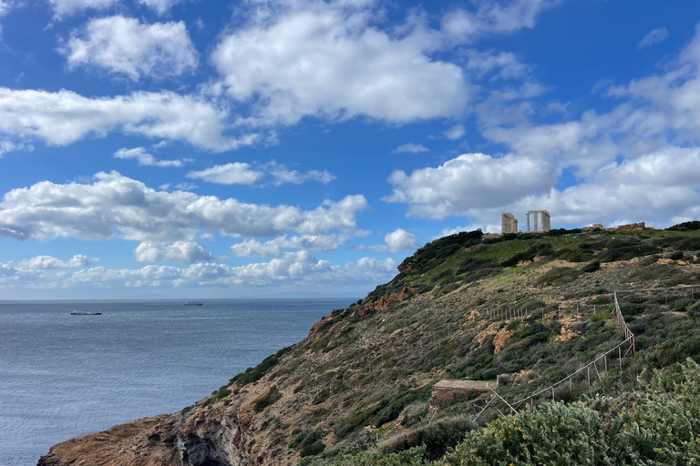 Privat tur till Cape Sounio och Atens Riviera med upphämtning