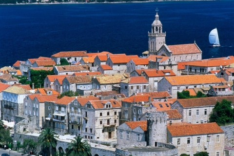 Ab Dubrovnik: Private Tagestour Korčula und Ston