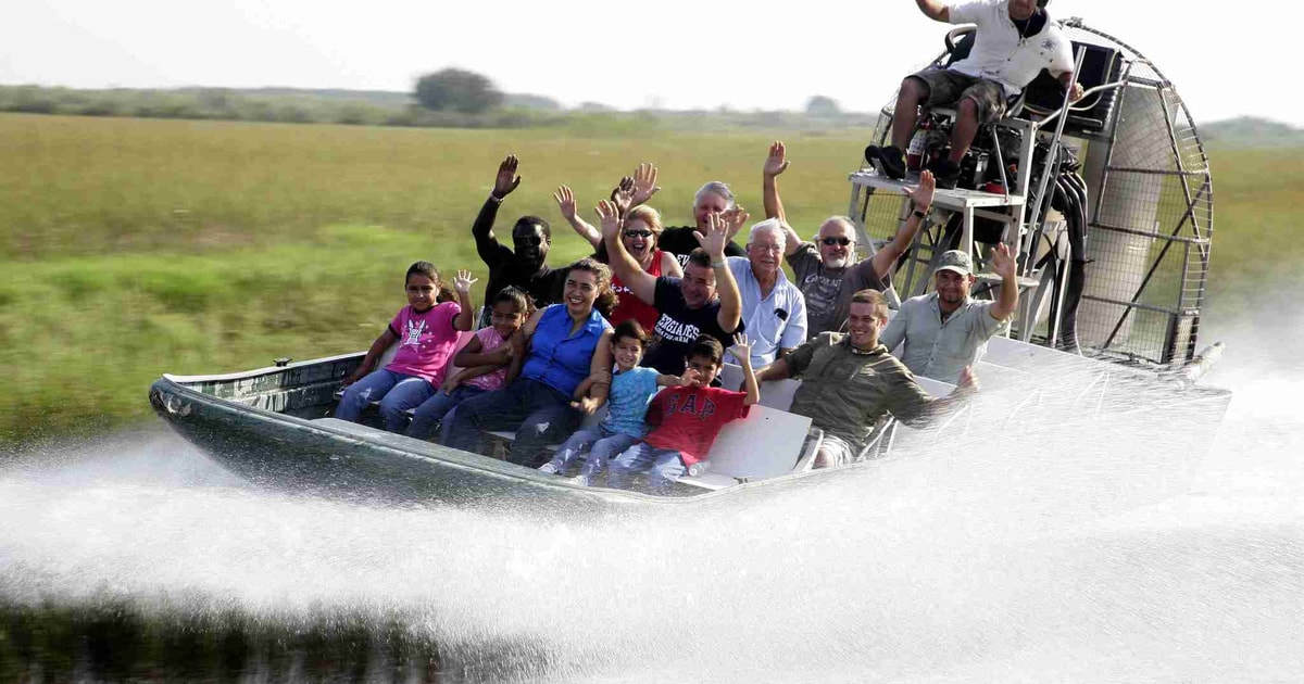 Fort Lauderdale : les Everglades en 1 h en hydroglisseur | GetYourGuide