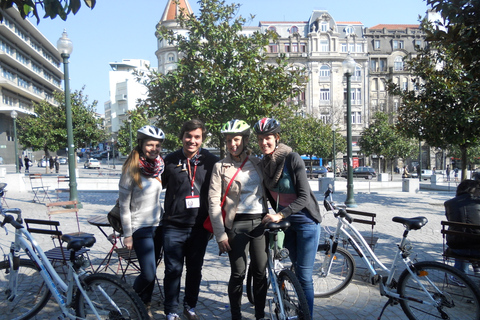 Porto Downtown and Sightseeing Bike Tour Electric Tour in Porto