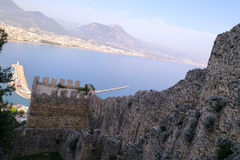 Alanya: All in 1 Mix Tour, Cave, Boat, Cable Car and Castle City of Side&Alanya:Boat&Bazaar tour with Cable car Ticket