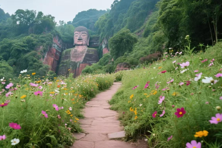 Chengdu to Leshan Buddha & Oriental Buddha Capital Private Private tour with English/Cantonese guide