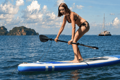 Krabi: Premium Cruise with Dinner & Plankton Swim Meet at Bamboo Beach Club in Ao Nang