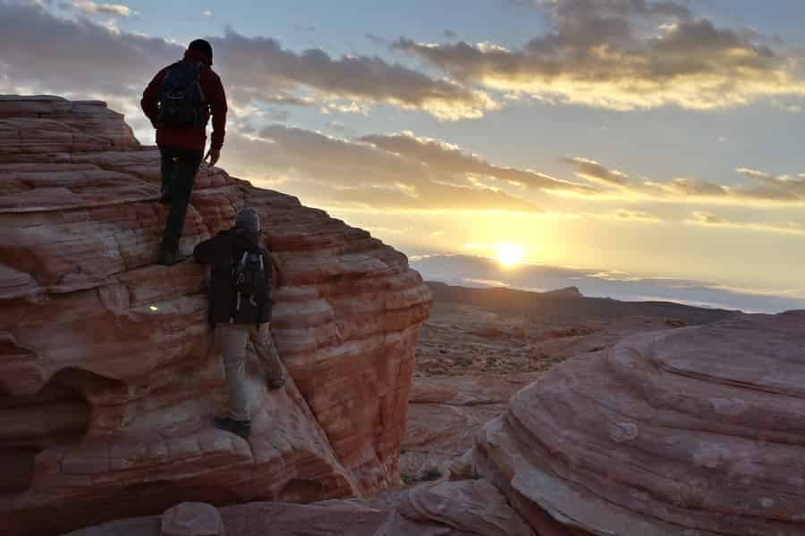 Valley of Fire: Geführte Wandertour ab Las Vegas. Foto: GetYourGuide