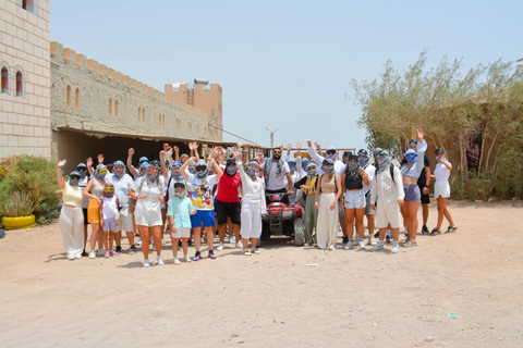 Hurghada: Super Safari Adventure with ATV, Camel Ride & BBQ Hurghada: 7-Hour Super Safari Desert Adventure
