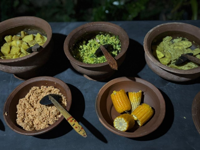 Tangalle: Sri Lankaanse buffet met onbeperkte rijst en curry's