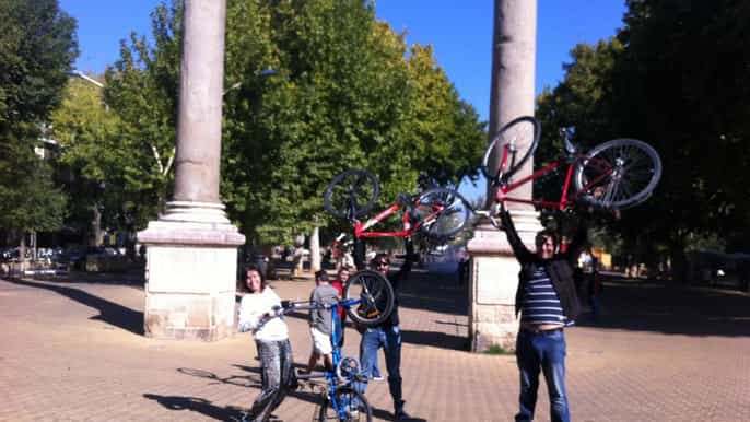 sevilha halfday private tour by bike elétrica