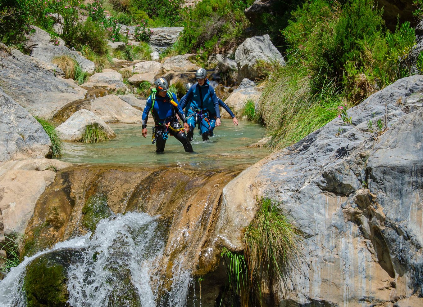 Fra Granada: Rio Verde Canyoning Tour med frokost