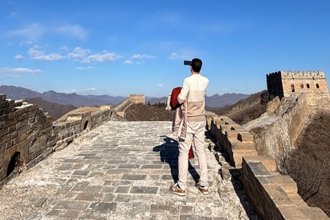 Beijing: Mutianyu Great Wall Private Tour with Coffee Break