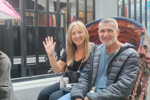 Katmandou : visite de Thamel en pousse-pousse et de la place Durbar