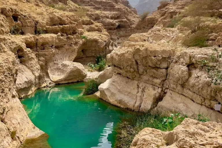Muscat: Wadi Shab Shared Tour with Lunch