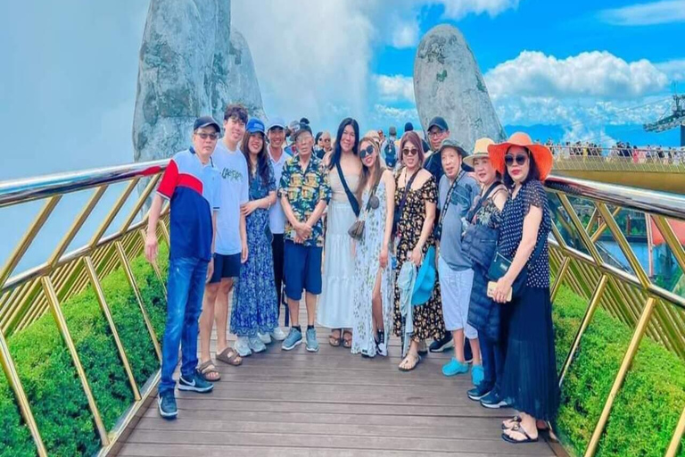 Puente de Oro- Colinas de BaNa y Montaña de Mármol En Coche Privado