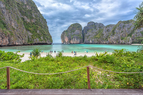 From Phuket: Lazy Snorkel & Explore at Bamboo & Phi Phi