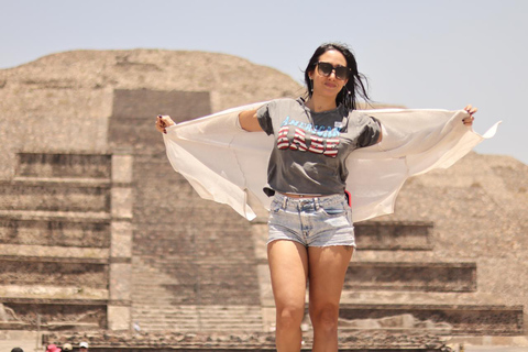 Visite de Teotihuacan depuis Mexico