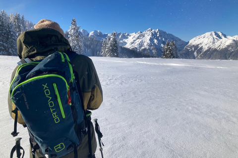 Ehrwald : Randonnée en raquettes à Zugspitze avec vue sur les montagnes