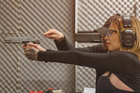 Budapest downtown: Fast & Fierce shooting range experience