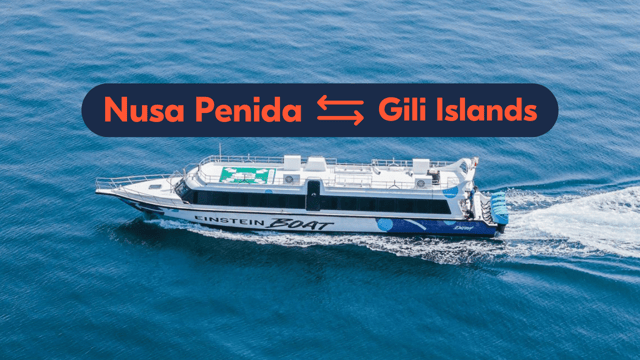 From Nusa Penida: 1-Way Fast Boat to Gili T/Air/Lombok
