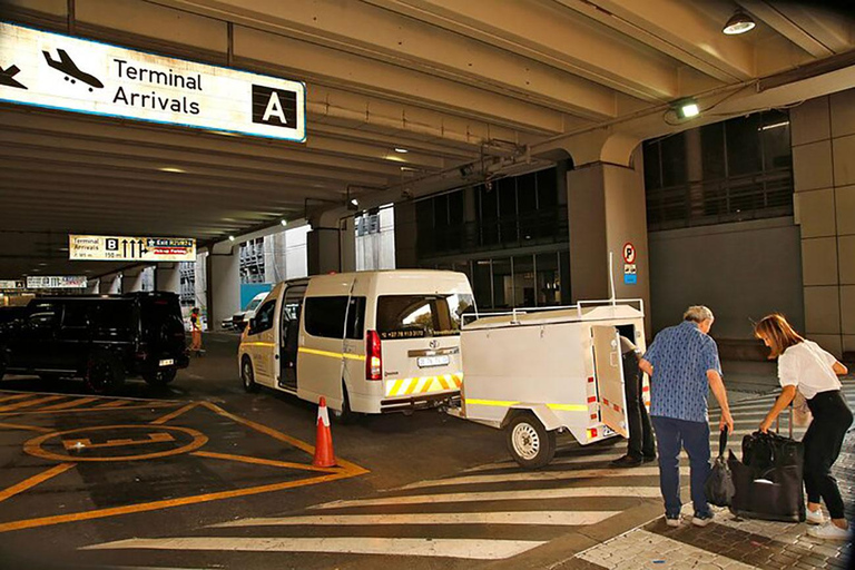 Shuttle van Hoedspruit naar Johannesburg