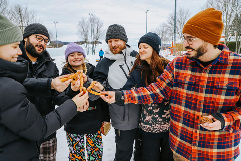 Quebec Stad: Snow Tubing bij Village Vacances ValcartierQuebec City: snowtubing bij Village Vacances Valcartier