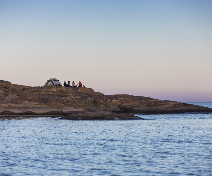 4 jours de kayak autoguidé et de camp sauvage dans l'archipel de Stockholm