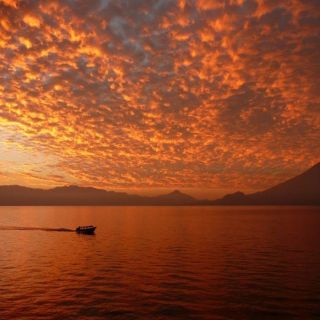 Lago Atitlán: Viagem de pernoite e remo durante a noite
