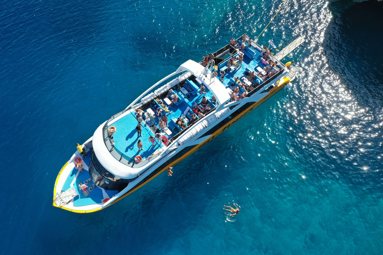 MyTours - Zakynthos: Shipwreck Beach & Blue Caves Boat Tour