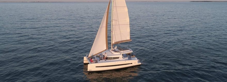 Lagos : croisière au coucher du soleil en catamaran avec boisson de bienvenue