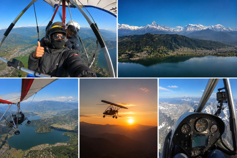 Pokhara: Ultralight Flight Over Annapurna Range