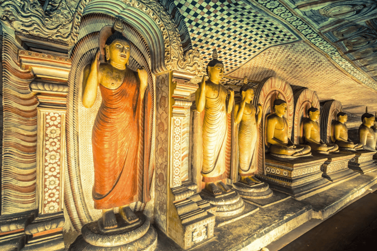 Private Guided Day Tour of Sigiriya & Dambulla