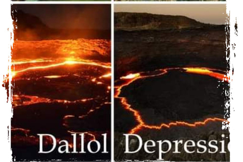 7 Tage Denakil Depressionen und Tigray Kirchen