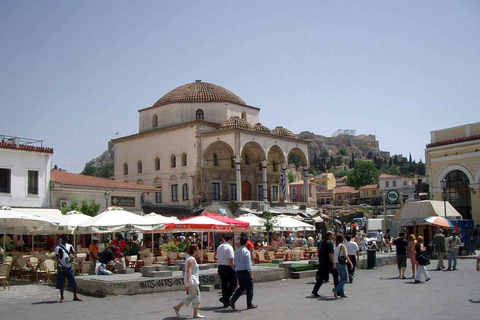 Passeio turístico particular de microônibus em Atenas com almoçoPasseio de 5 horas em Atenas com almoço