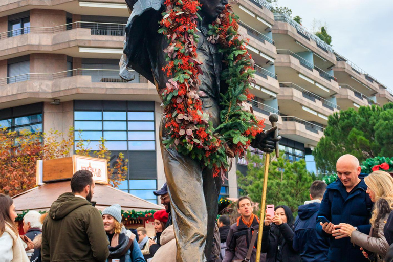 Montreux Noël Walk - Private Christmas Tour + Glühwein Mug French Guided Tour