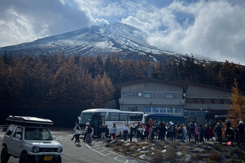 Depuis Tokyo : Excursion privée d&#039;une journée au Mont Fuji et à Hakone