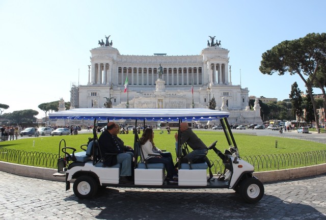 Visit Rome Guided Golf Cart 3-Hour Tour in Rome, Italy