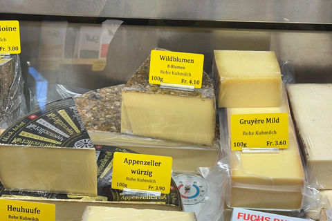 Zurich Walking Food Tour: an itinerant Swiss full meal Zurich Sunset Walking Tour: an itinerant Swiss dinner